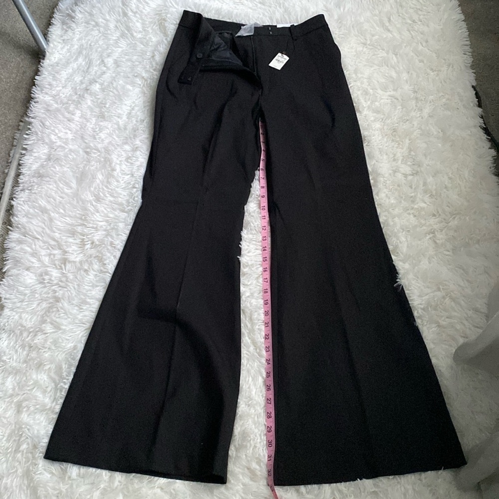 Express Flare super high-rise dress pants. Black. 12 R. NWT.